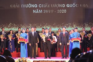 Trao Giải thưởng Chất lượng Quốc gia cho 116 doanh nghiệp (25/04/2021)